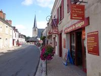 Dorfidylle im Ort Cheverny, gelegen in der Sologne