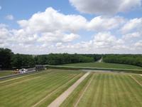 Blick auf die weitläufigen Parkanlagen von Chambord