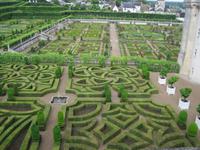 Gesamtansicht Garten Villandry