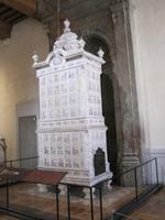 Porzelan Kachelofen im Schloss Chambord