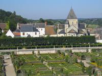 Blick zum Dorf