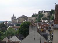 Chateau Amboise vom Clos Luce aus gesehen