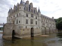 Das Wasserschloß Chenonceau am Cher