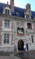 Eingang in das Chateau Blois