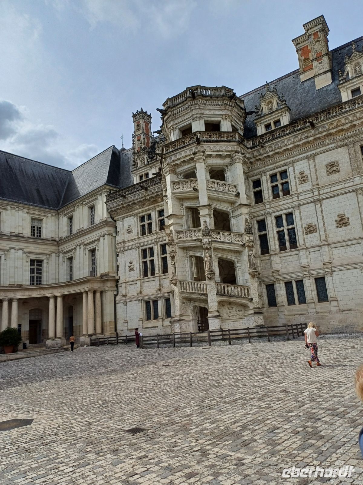 Im Schlosshof Blois