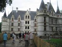 Vorderansicht Schloss Azay de Rideau