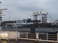 Abfahrt in Calais