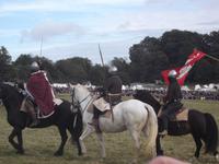 ein Vortrupp der normannischen Reiterei