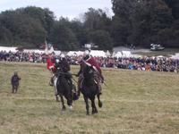 ein Vortrupp der normannischen Reiterei