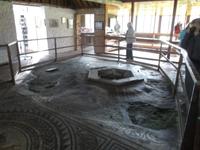 Mosaike in der Römervilla von Bignor