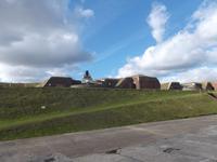 Geschützstellungen im Artilleriefort Nelson