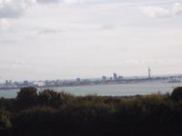 Blick auf die Bucht von Portsmouth