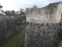 Befestigung am ehemaligen Donjon (Bergfried) in Caen