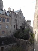 Aufstieg zum Kloster St. Michel über den Wehrgang