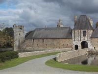 Eingang zum Schloss Gratot