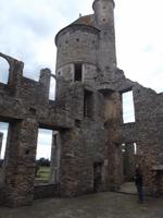 Schloss Gratot, Detail vom Palast