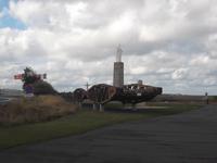 Reste der Landung der Allierten bei Arromanches