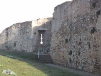 Verteidigungsposition am Eingang der Burg Falaise