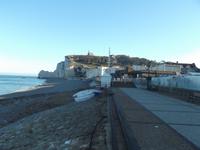 am Strand von Etretát