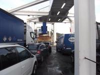 Abfahrt in Calais