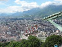 29 Blick auf Grenoble vom Fort de la Bastille