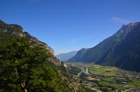 129 Martigny, Fahrt mit dem Mont Blanc Express