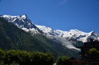 146 Chamonix, Aiguille du Midi und Mont Blanc