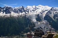 173 Brevent, Aiguille du Midi und Mont Blanc