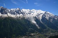 187 Brevent, Aiguille du Midi und Mont Blanc