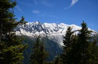 188 Brevent Mittelstation, Aiguille du Midi und Mont Blanc