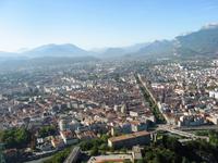 Blick auf Grenoble