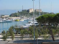 Blick zum Fort von Antibes