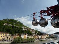 Grenoble - Gondelbahn zur Bastille