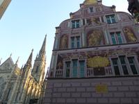 Mulhouse - Rathaus mit Kathedrale