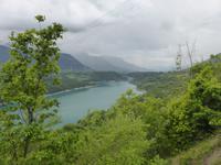 Stausee von Le Sautet bei Corps
