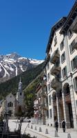 Chamonix, Michaelskirche und Rathaus 