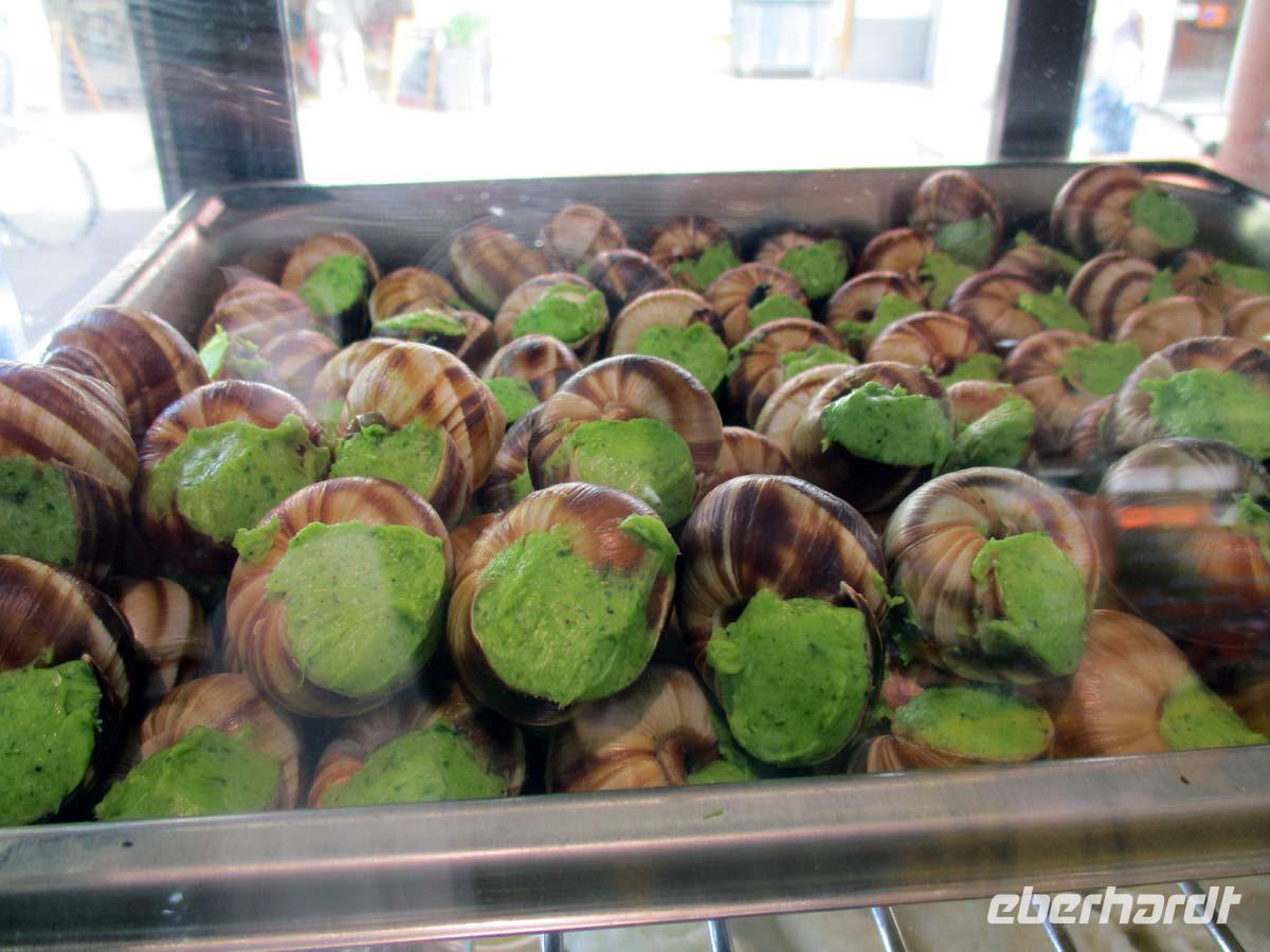 Schnecken gehören zur franz. Kücke