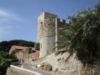 Die Burg über der Altstadt von Cannes