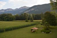 Blick vom Novotel Grenoble