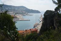 Blick auf die Hafeneinfahrt 