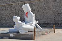 moderne Kunst am Weg