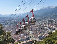 Die Seilbahn zur Zitadelle in Grenoble
