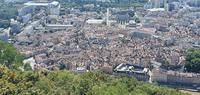 Blick auf die Altstadt von Grenoble