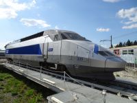 Mulhouse, Cité du Train Geschwindigkeitsrekord - TGV Atlantique (515, 3 km/h)
