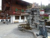 Gstaad, Brunnen Promenade