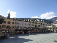 Martigny, Place Centrale mit Rathaus