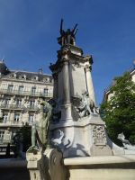 Grenoble, Denkmal Place Notre-Dame
