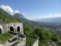 Grenoble, Bastille in Richtung Chartreuse 