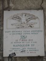 Grenoble, Route Napoleon