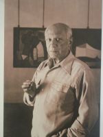 Antibes, Picasso-Museum, Foto von Picasso